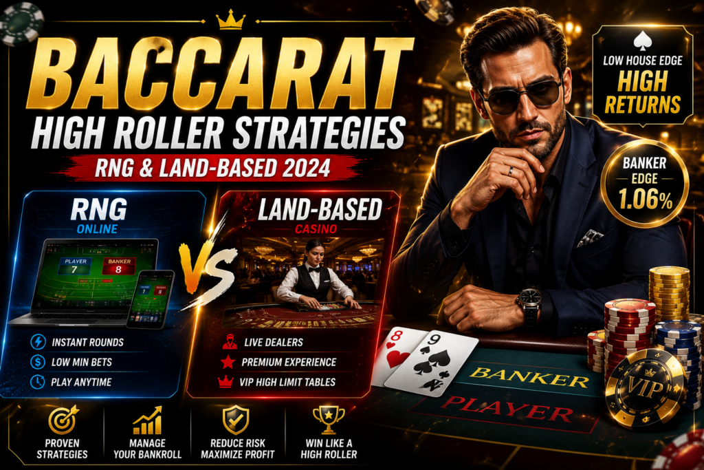 Baccarat High Roller Strategies: RNG & Casino Guide 2026