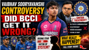Vaibhav Sooryavanshi Controversy Did BCCI Get It Wrong